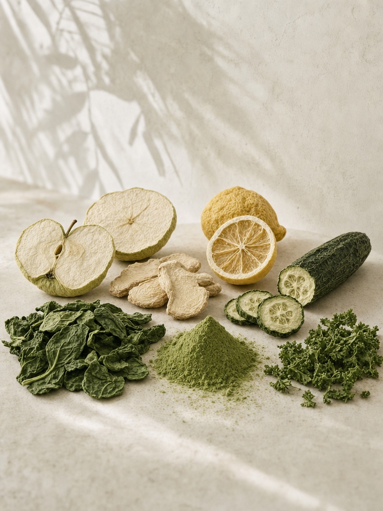 The water goes, the essence stays: The water leaves. Nutrients, colour and taste stay
